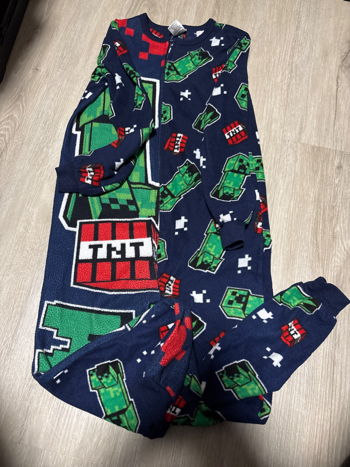 Minecraft Boys Onesie size 7/8, Kids 7