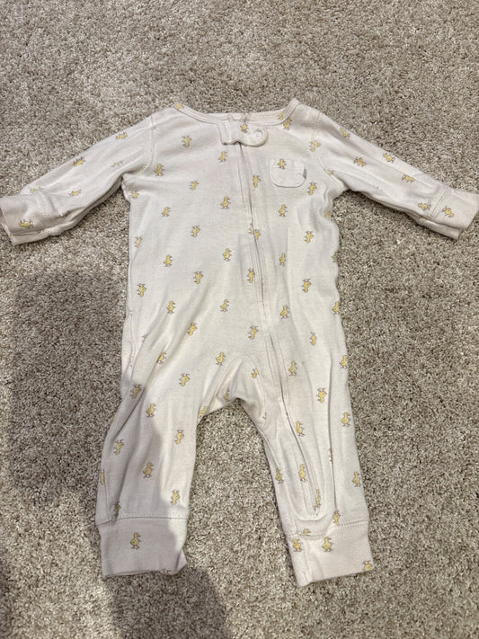 Carters 3 month zip sleeper, Kids 3 Month (0-3M)