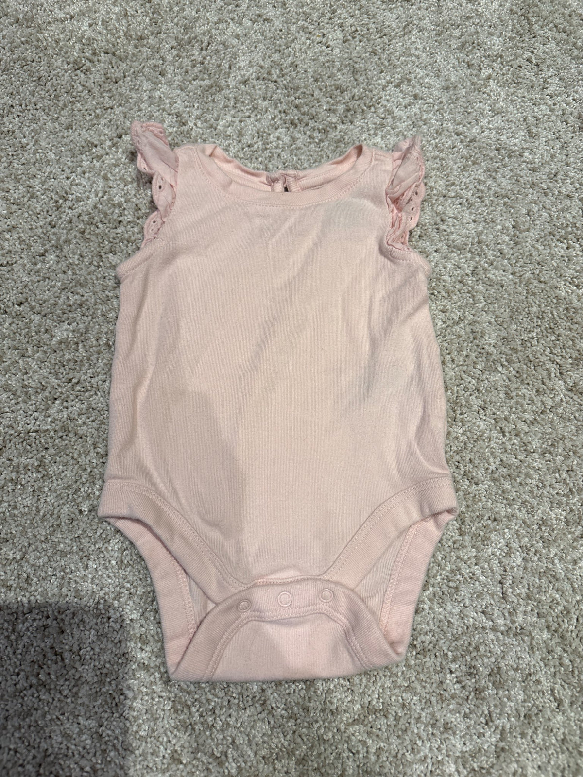 Gap 0-3 month Pink onesie, Kids 3 Month (0-3M)