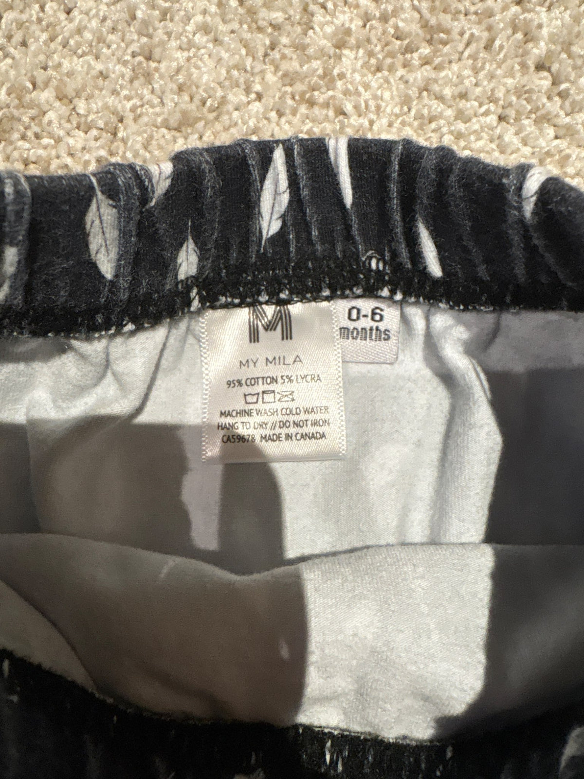 My Mila 0-6 month pants, Kids 3 Month (0-3M)