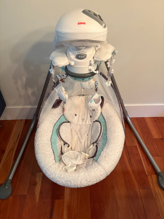 Fisher Price My Little Lamb Cradle Swing