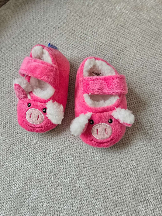 Pink pig shoes, Shoes 0 (Baby: 0-12 mth)