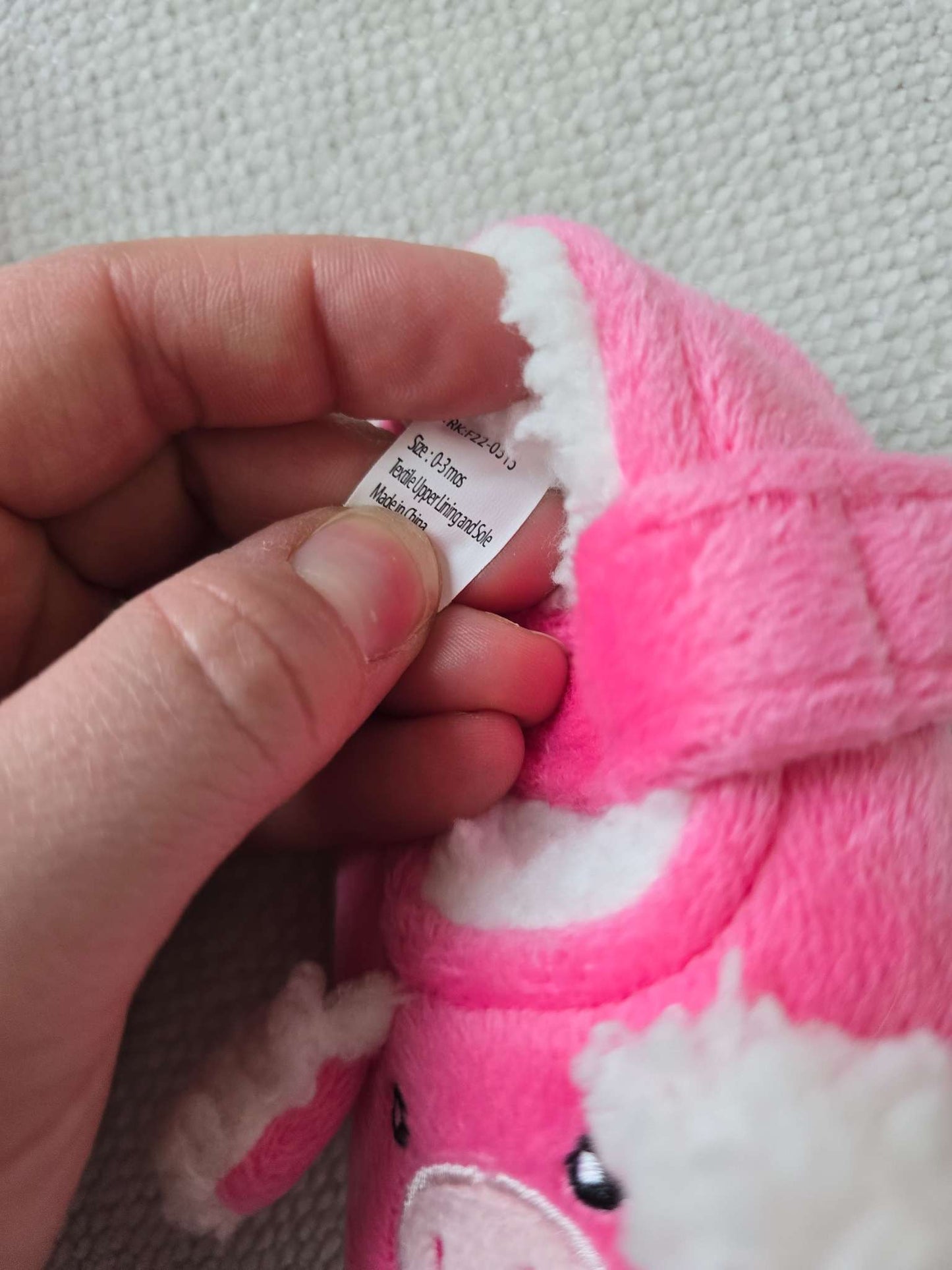 Pink pig shoes, Shoes 0 (Baby: 0-12 mth)