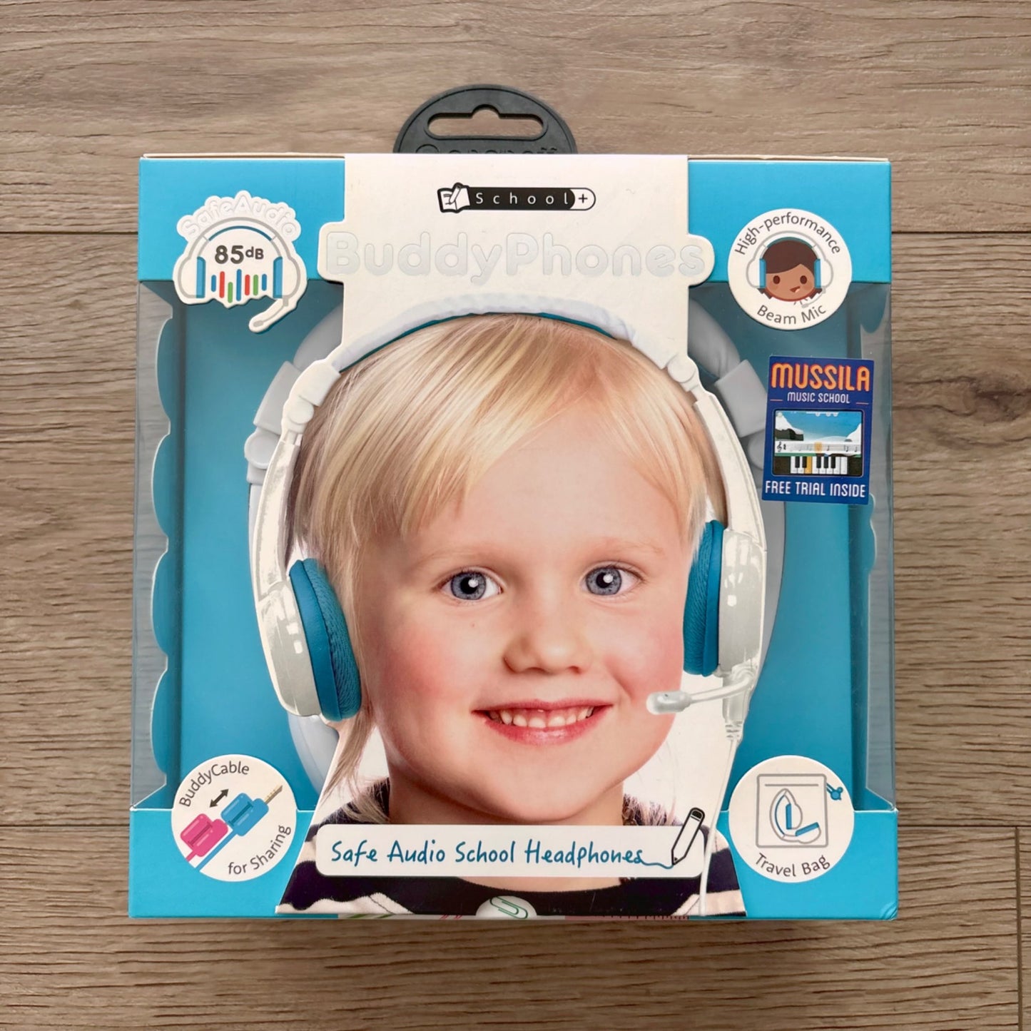 Brand new buddy phones, kids volume limiting headphones