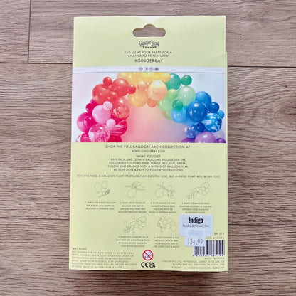 Brand new rainbow balloon arch kit, DIY balloon garland party supplies MSRP $34.99 #2