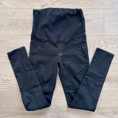 UNIQLO maternity black stretch jeans, Maternity XS (0-2)