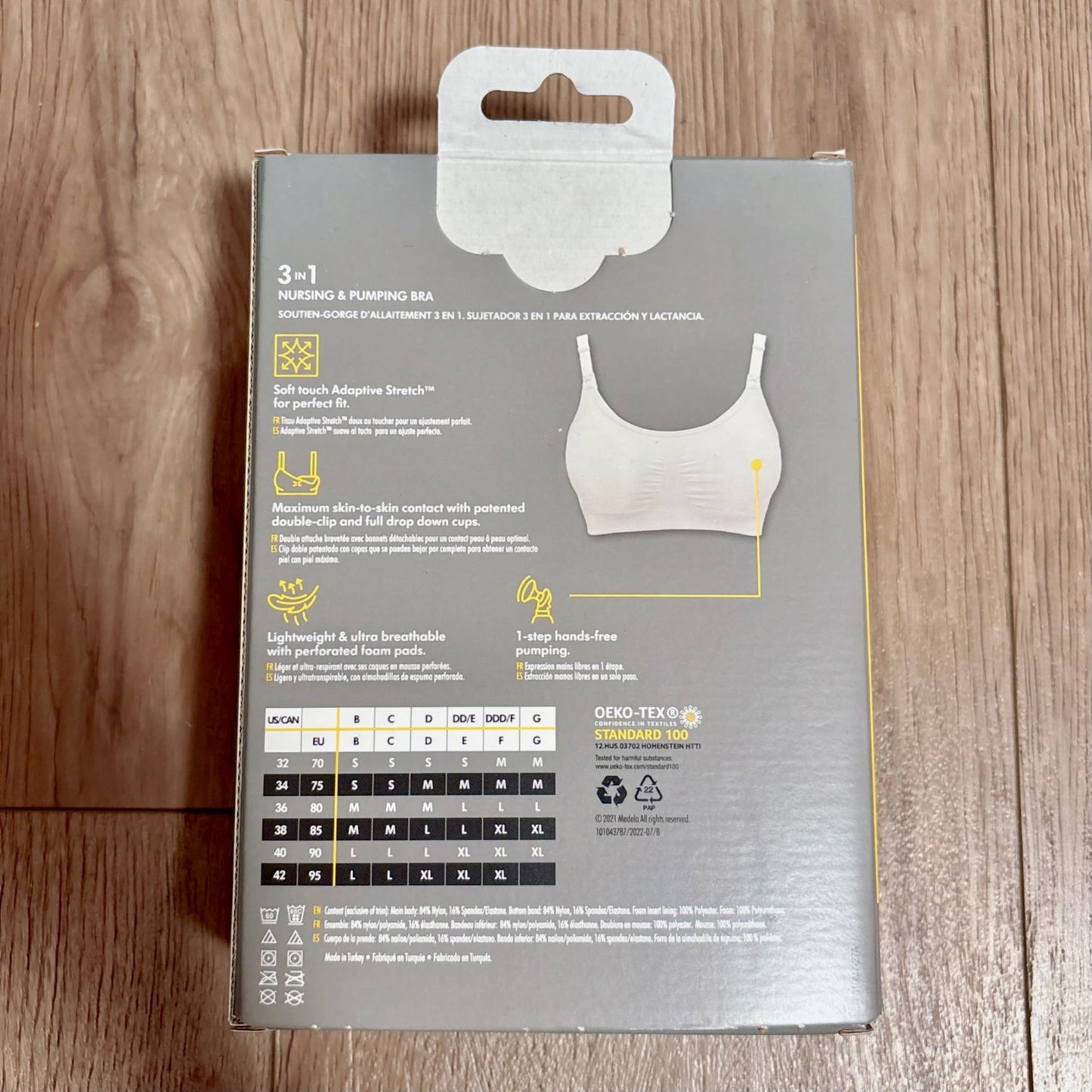 Brand new MEDELA black 3 in 1 nursing & pumping bra size S, MSRP $49.99 #3, Maternity S (4-6)