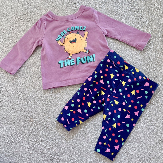 NWOT Joe Fresh baby long sleeve top and pants set, Kids 3 Month (0-3M)
