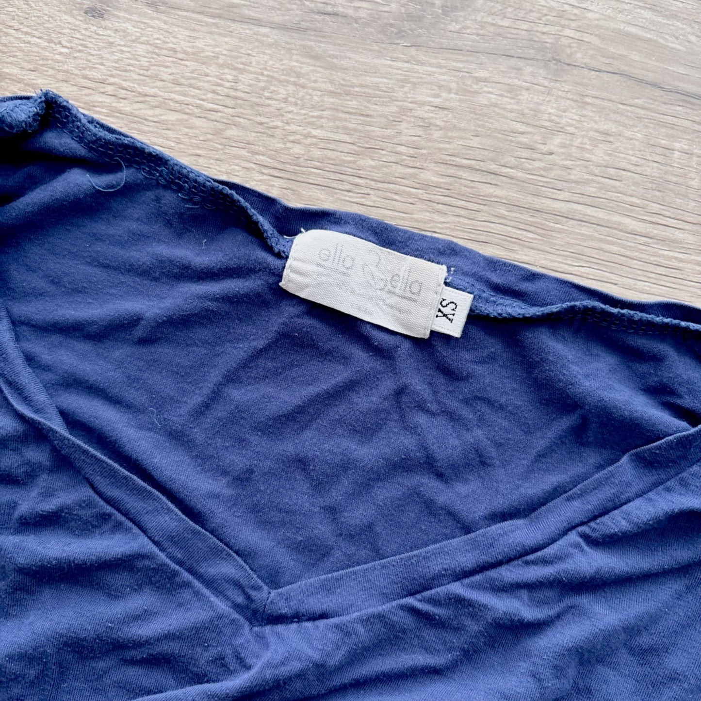 ELLA BELLA maternity short sleeve top, MSRP $42, Maternity XS (0-2)