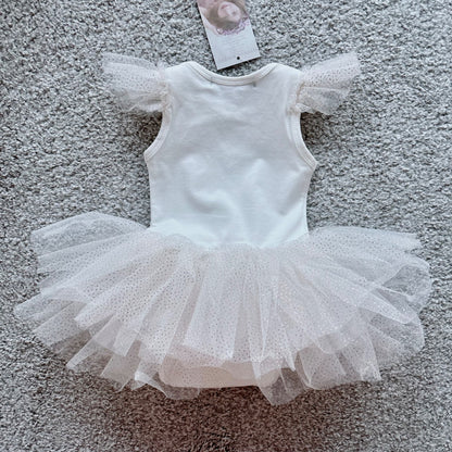 Brand new OLIVIA ROSE Hello World Tutu Bodysuit 3-6M, Kids 6 Month (3-6M)