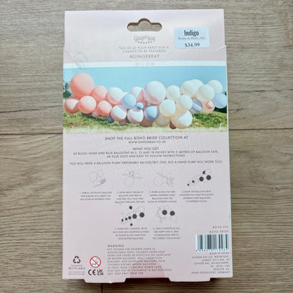 Brand new boho balloon arch kit, DIY balloon garland party supplies MSRP $34.99