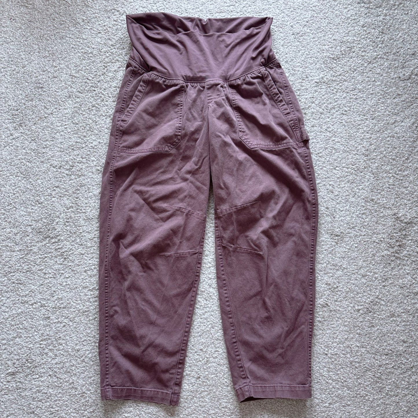 Old Navy maternity foldover waist utility pants, Maternity S (4-6)