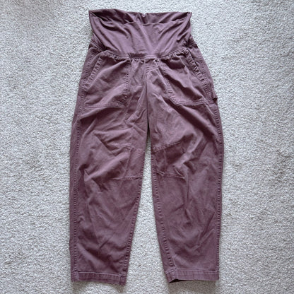 Old Navy maternity foldover waist utility pants, Maternity S (4-6)
