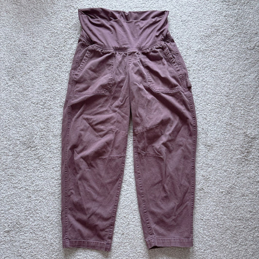 Old Navy maternity foldover waist utility pants, Maternity S (4-6)