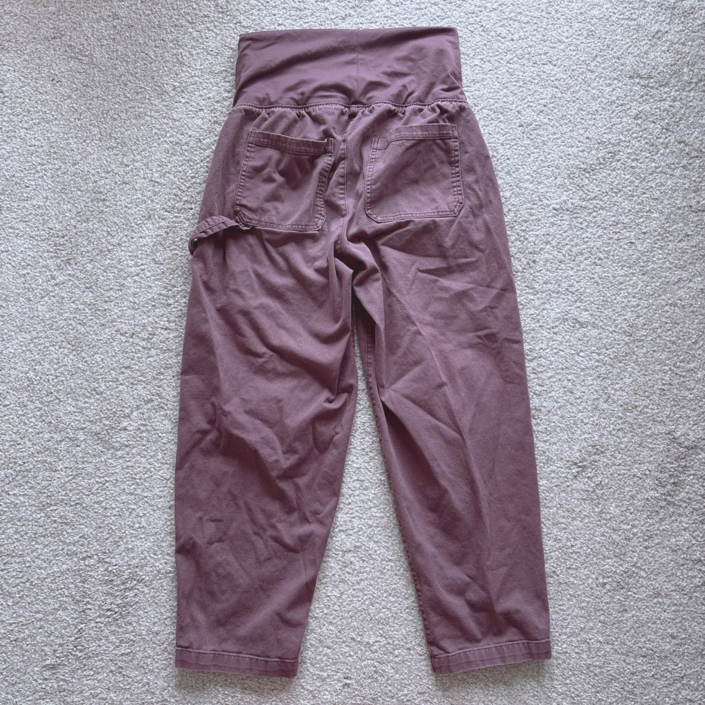 Old Navy maternity foldover waist utility pants, Maternity S (4-6)