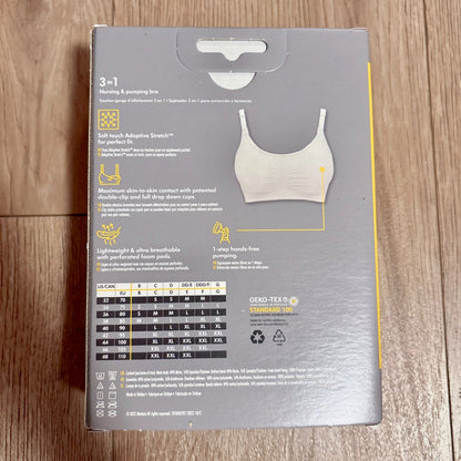 Brand new MEDELA black 3 in 1 nursing & pumping bra size S, MSRP $49.99 #5, Maternity S (4-6)