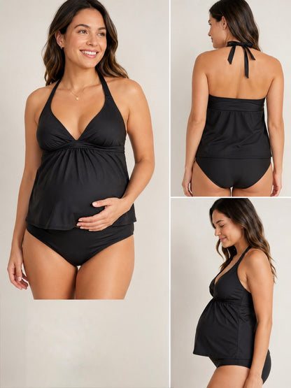 OLD NAVY maternity tankini swim top, MSRP $54.99, Maternity M (8-10)