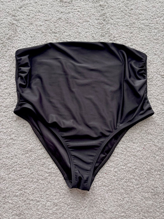 OLD NAVY maternity high-waisted swim bottom, MSRP $34.99, Maternity S (4-6)