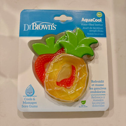 Brand new Dr. Brown AquaCool water filled teethers set, MSRP $9.99