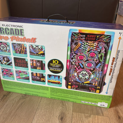 Brand new Electronic Arcade Pro Pinball Game Machine MSRP $251.99