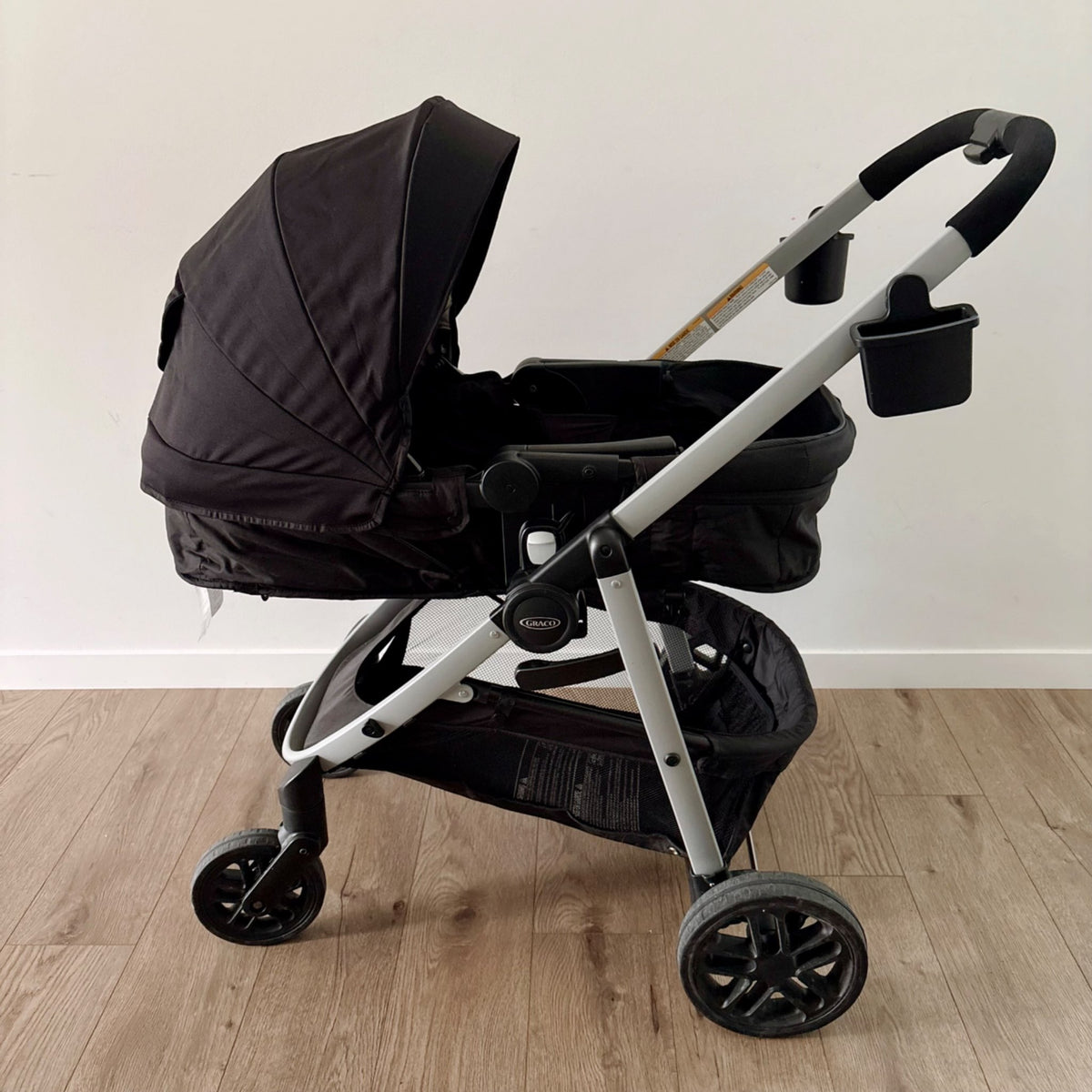 GRACO Modes Pramette stroller with convertible infant bassinet/toddler seat, MSRP $500