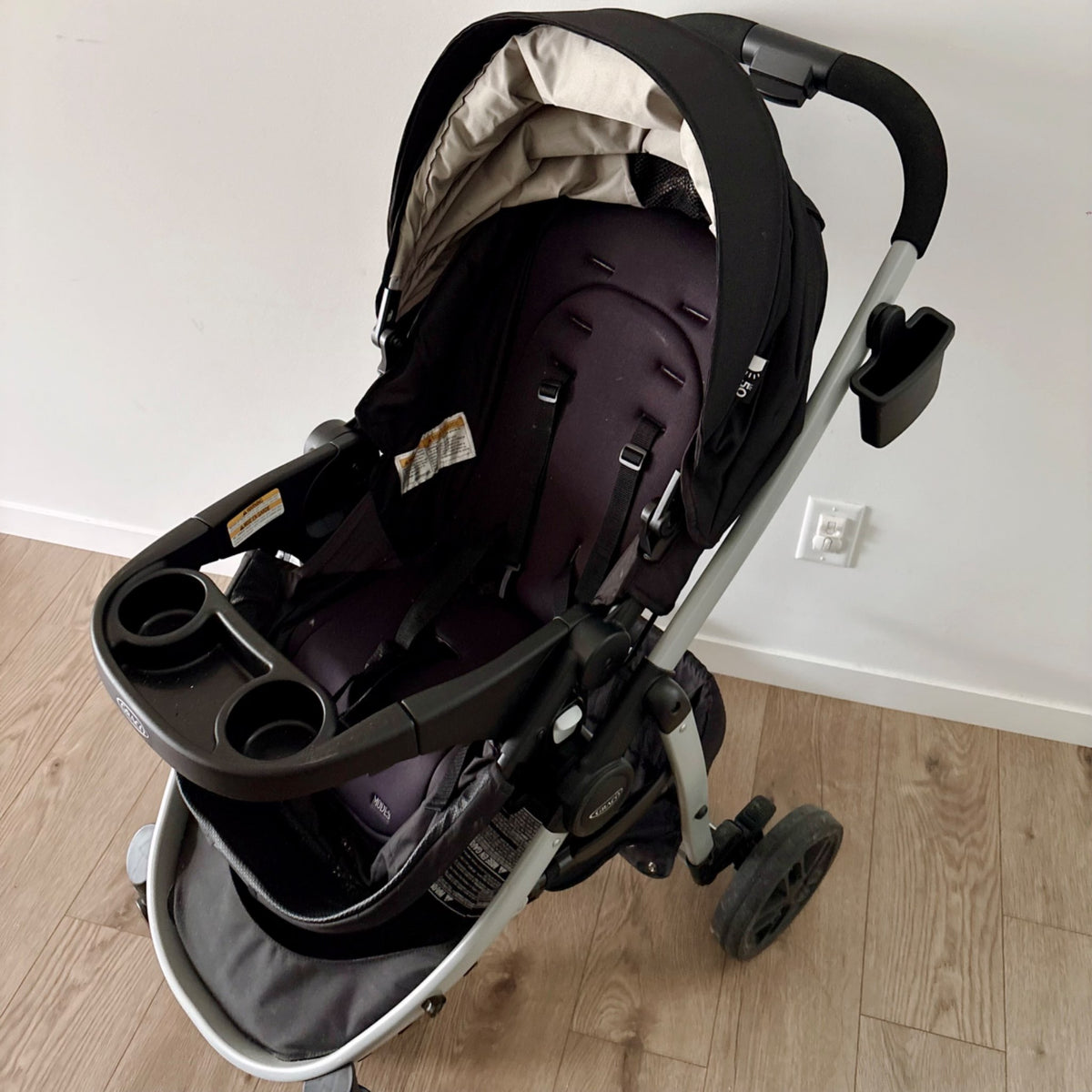 GRACO Modes Pramette stroller with convertible infant bassinet/toddler seat, MSRP $500