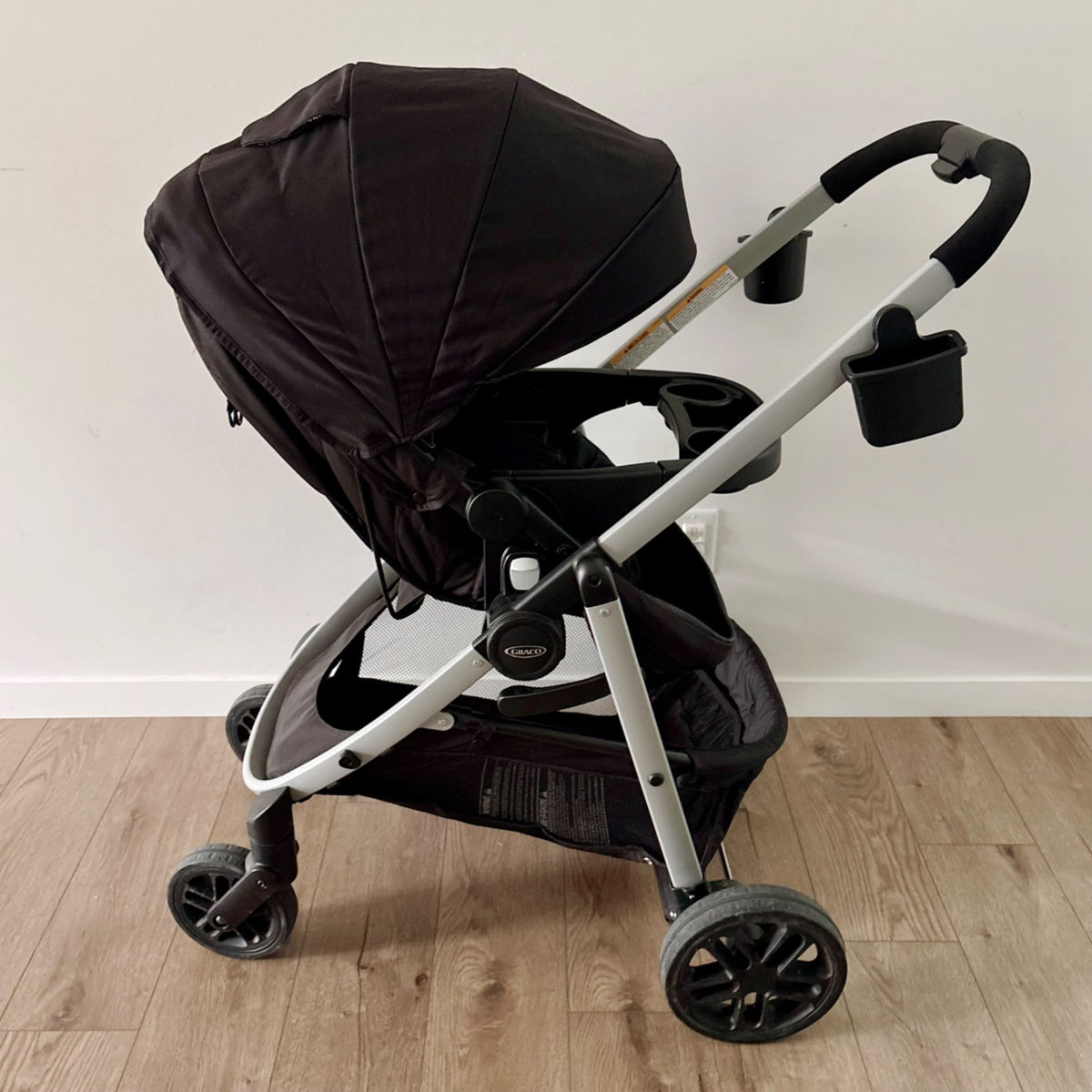 GRACO Modes Pramette stroller with convertible infant bassinet/toddler seat, MSRP $500