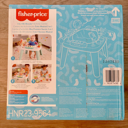Brand new Fisher Price 3-in-1 Hit Wonder Activity Center, MSRP $140