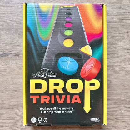 Brand new Hasbro Games Drop Trivia Electronic Party Game with Voice & Sounds, MSRP $35 #2