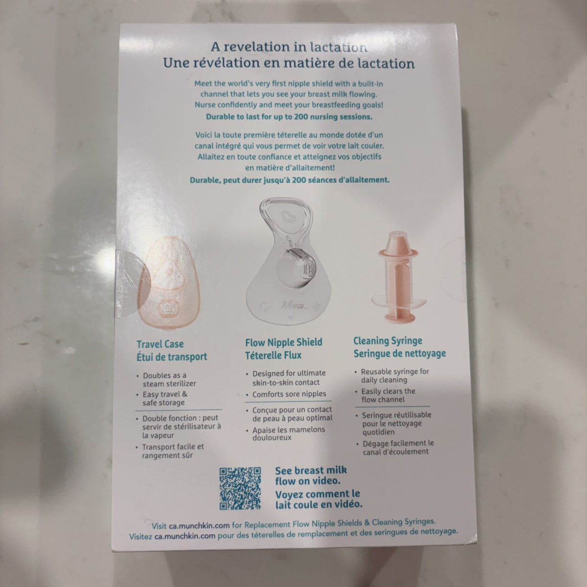 Brand new Munchkin Flow Silicone Nipple Shield +, 24mm, MSRP $44