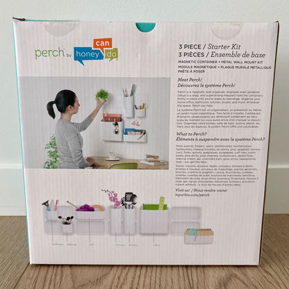 Brand new Magnetic Wall Organizer Vertical Storage System - 3pc Starter Kit, MSRP $88 #1