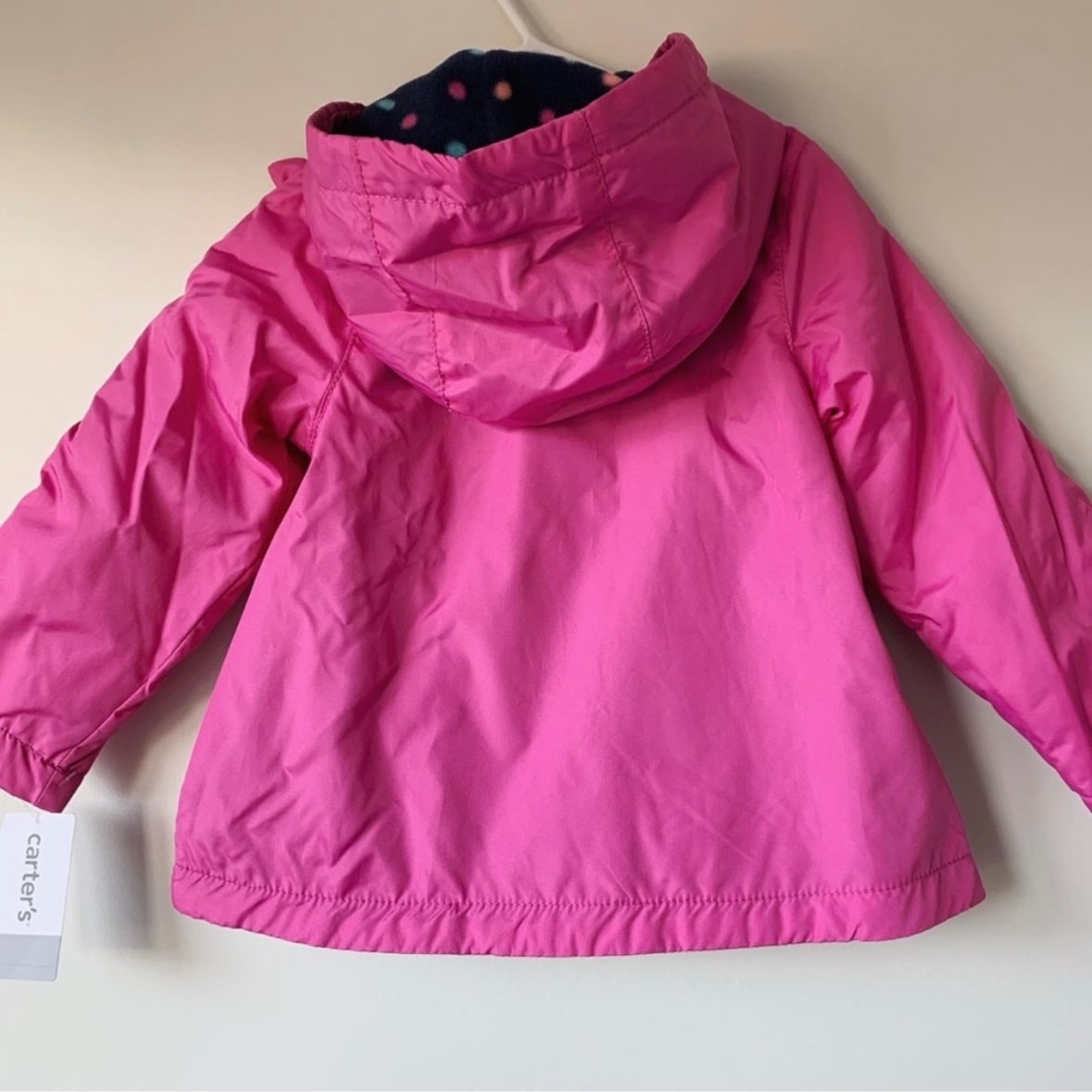 Brand new CARTERS toddler girl unicorn fleece lined jacket, 2T, Kids 2T