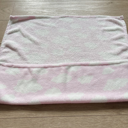 Baby girls fleece blanket
