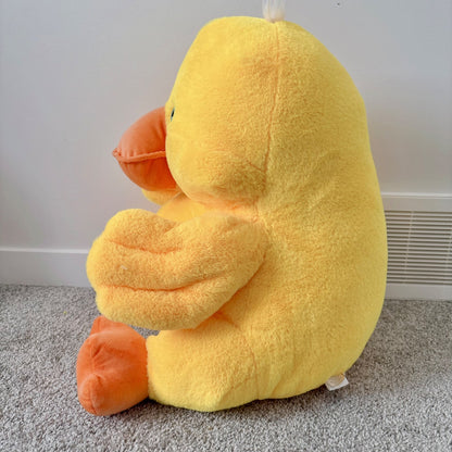Jumbo duck plush toy 19”, new without tag