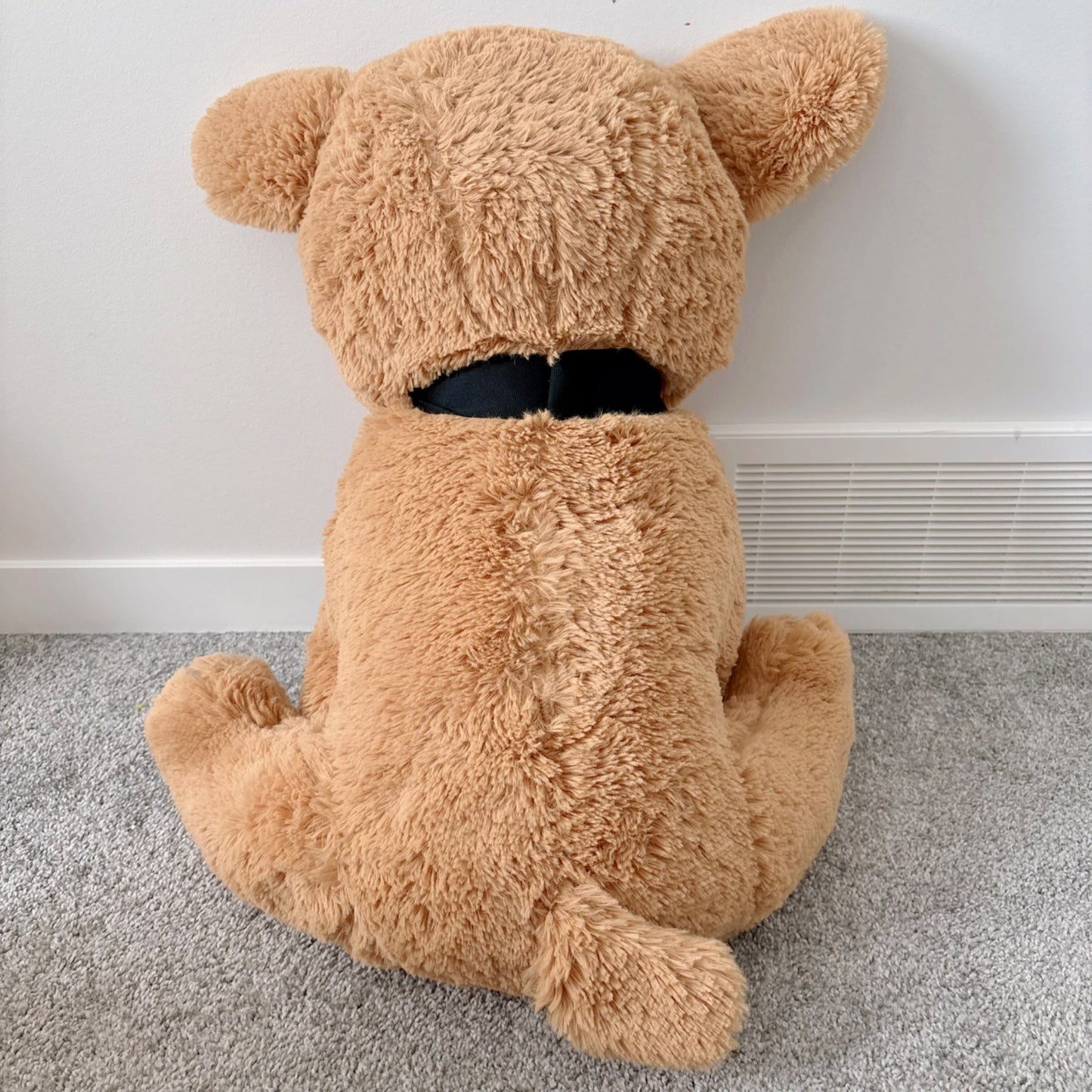 Brand new jumbo brown dog plush toy 24”