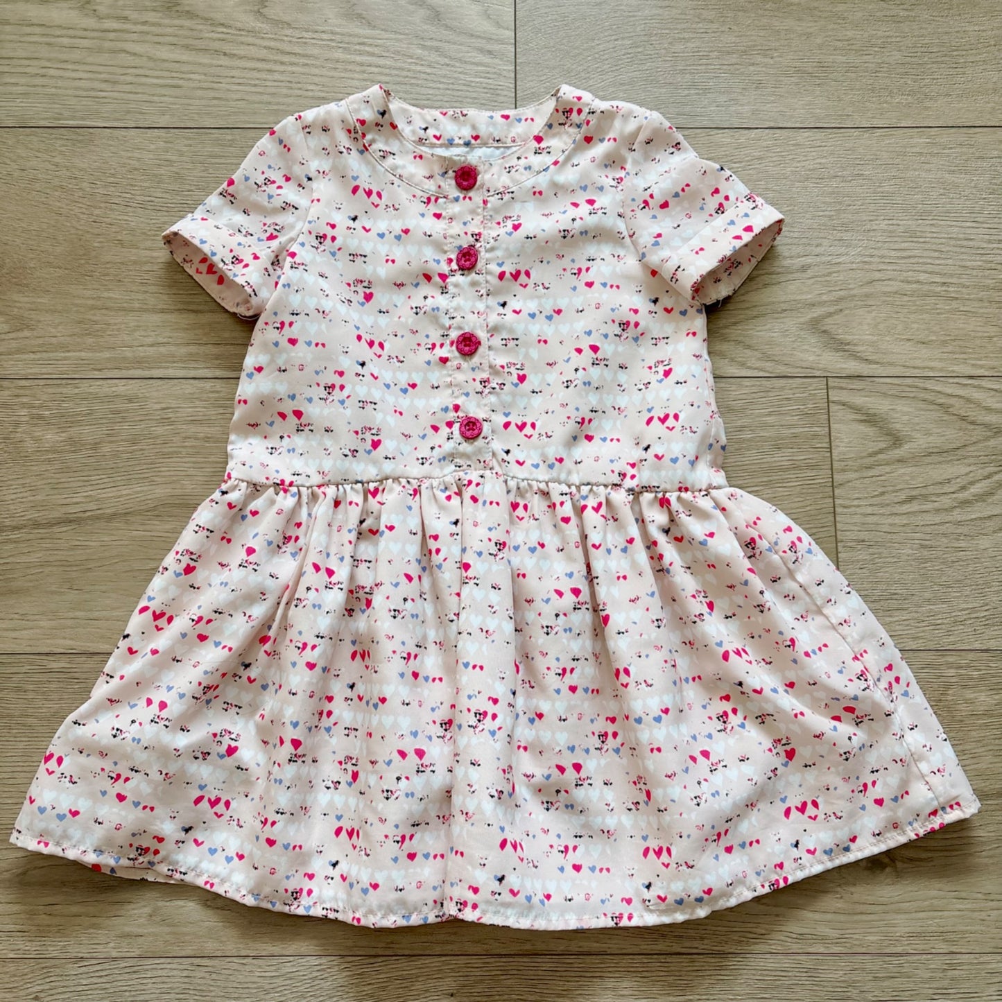 PIPPA & JULIE girls button up dress, Kids 3T