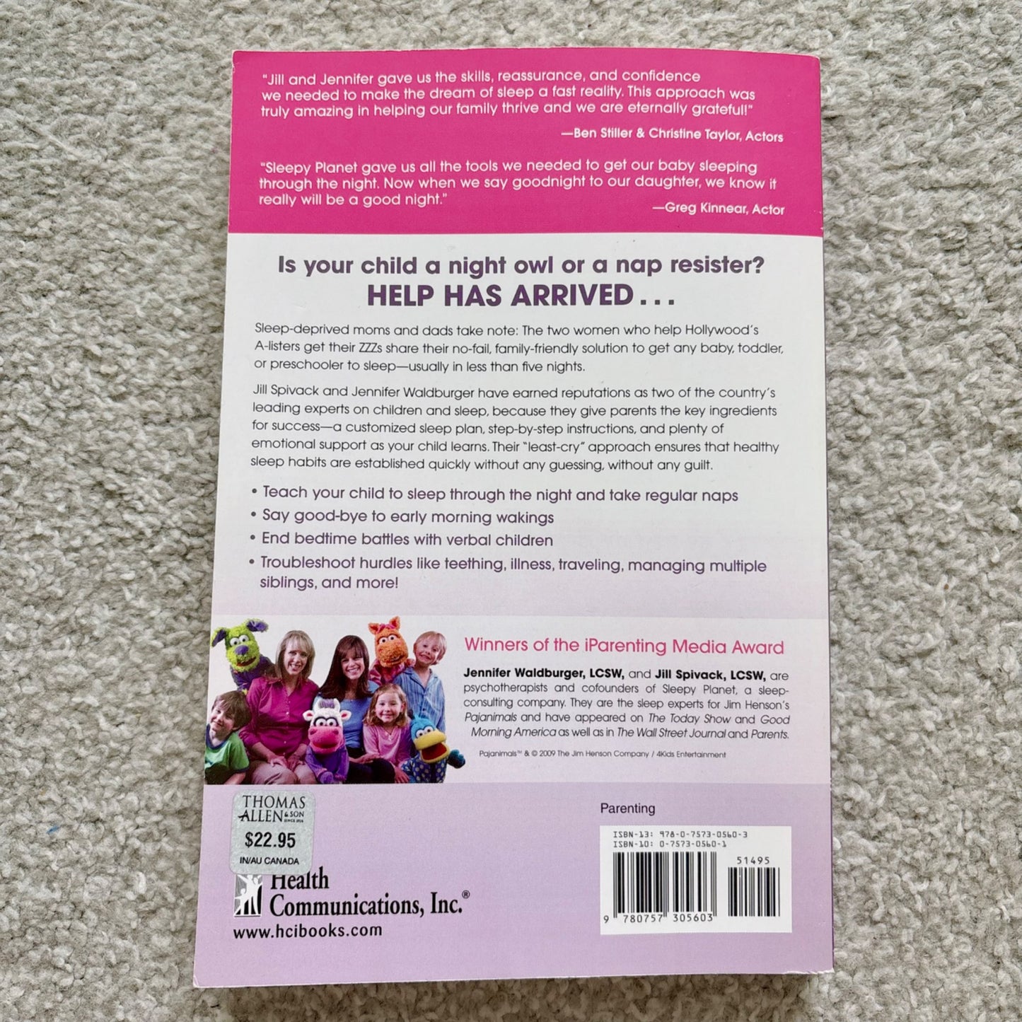 The Sleep Easy Solution Book