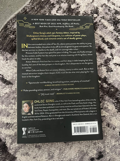 Immortal Longings by Chloe Gong Young Adult / Teen Book