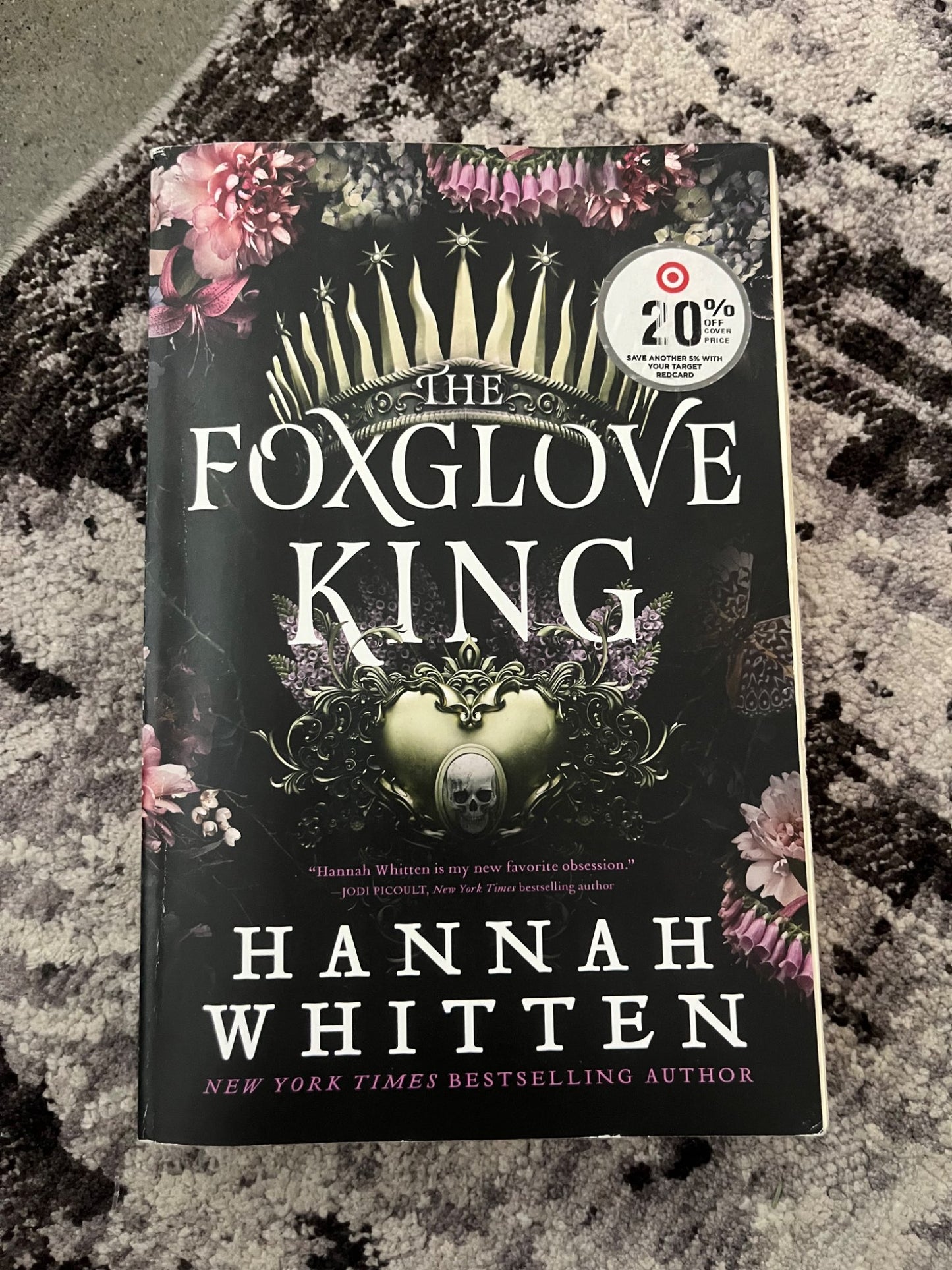 Books 1 & 2 of the Nightshade Crown Series - The Foxglove King (Softcover) and The Hemlock Queen (hardcover). Retail $65