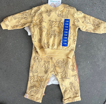 NWT Disney Baby Lion King 4-Piece Outfit, Kids 12 Month (9-12M)