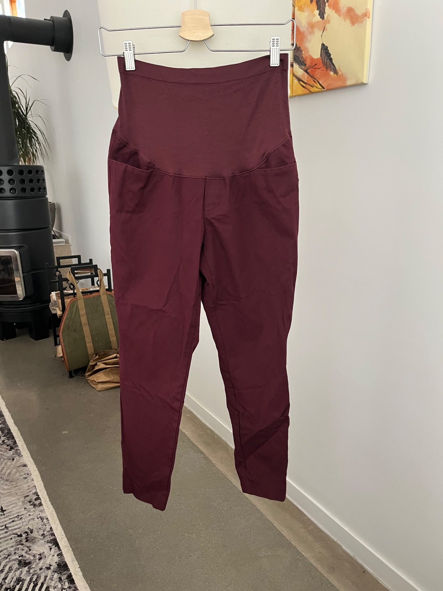 Old Navy Maternity Pixie Full Panel Pant (Retail $65), Maternity M (8-10)