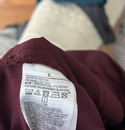 Old Navy Maternity Pixie Full Panel Pant (Retail $65), Maternity M (8-10)