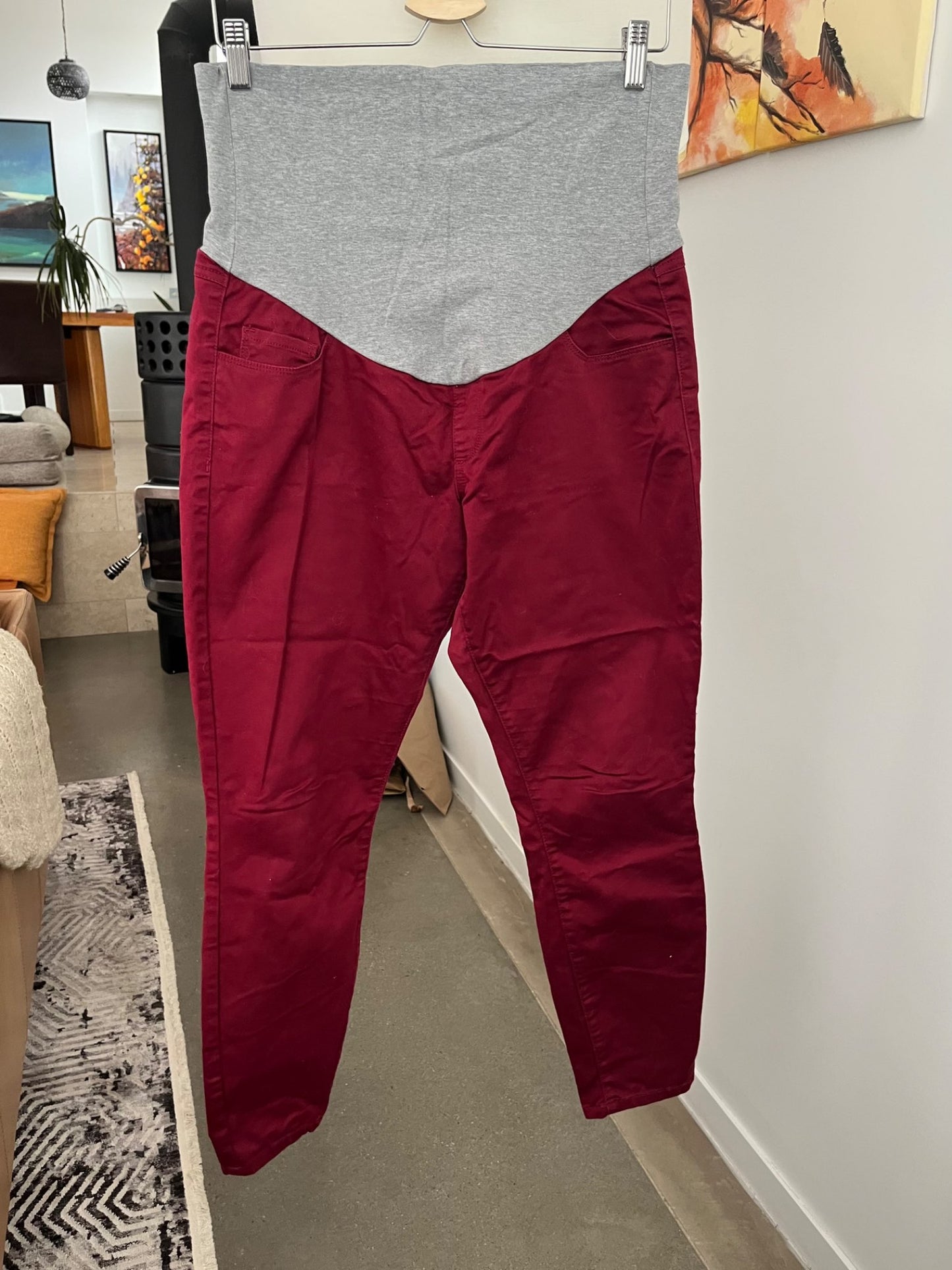 Thyme Maternity Slim Fit Trouser , Maternity L (12-14)