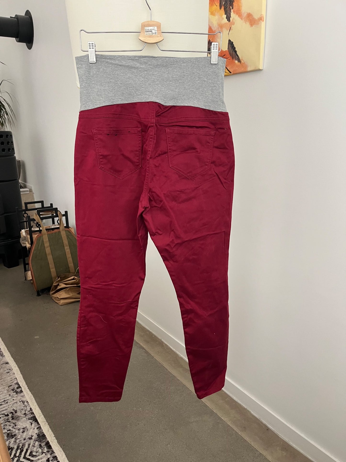 Thyme Maternity Slim Fit Trouser , Maternity L (12-14)