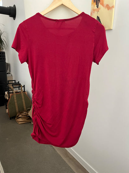Smallshow Red Maternity Top, Maternity M (8-10)