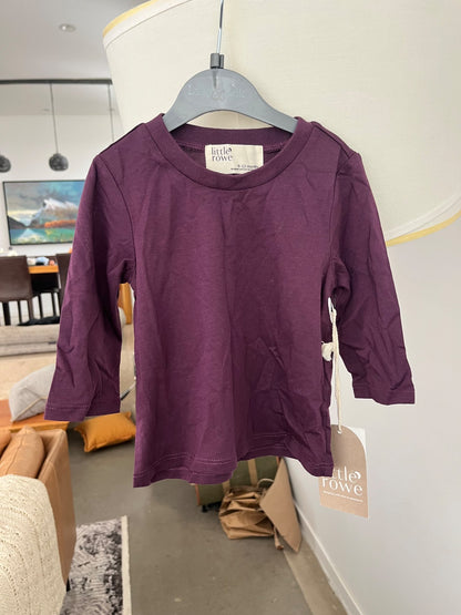 NWT Little Rowe by Jackson Rowe Silas Long Sleeve Tee, Kids 12 Month (9-12M)