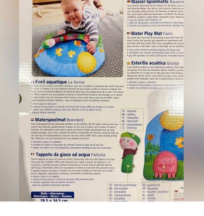 New in Box Haba Farm Water Play Mat (Retail $43)
