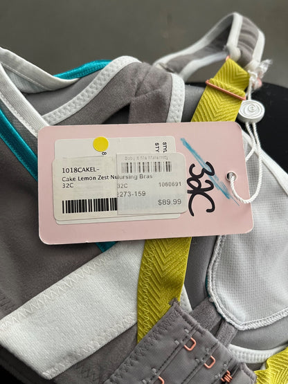 NWT Cake Maternity Nursing Bra 32C ($90 retail), Maternity S (4-6)