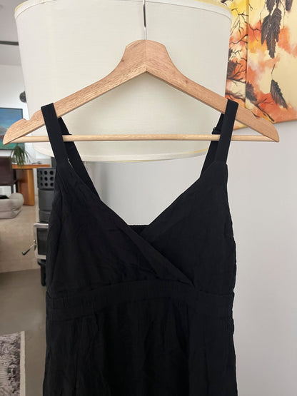 Maternity Waist-Defined Sleeveless Crepe Maxi Dress (retail $65), Maternity S (4-6)