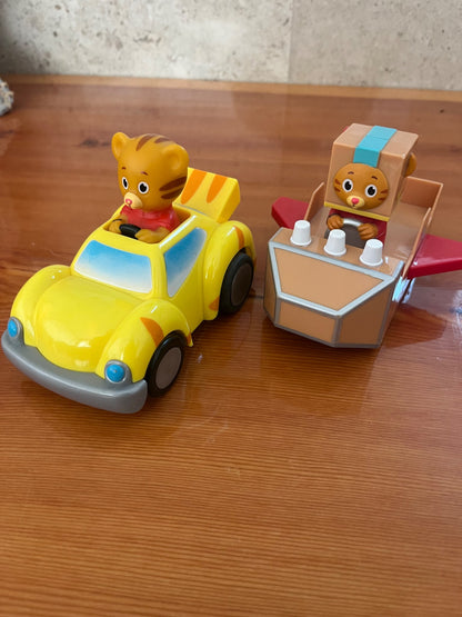 Daniel Tiger’s Neighbourhood Pull Back & Go Cars